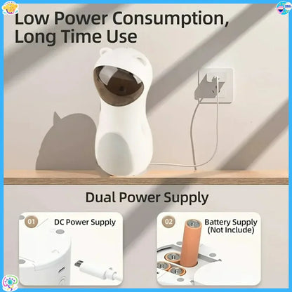 Automatic Laser Cat Toy with Spinning Laser and Smart Timer -Interactive Play Mode, Adjustable Speed,15-Minute Timer