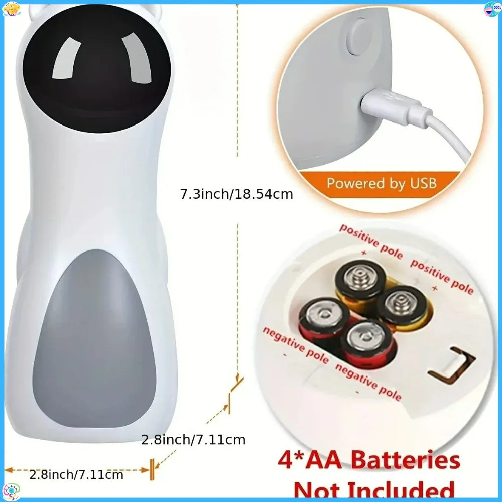 Automatic Laser Cat Toy with Spinning Laser and Smart Timer -Interactive Play Mode, Adjustable Speed,15-Minute Timer